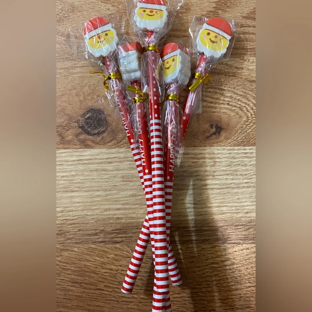Customer Appreciation Christmas Pencils 40 Pieces NEW